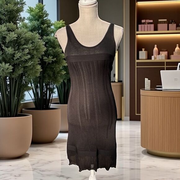 Chanel Black Knit Dress - Picture 1 of 13